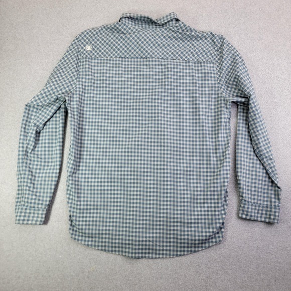 Howler Bros Shirt Mens Large Blue Plaid Long Sleeve Button Front Fishing Hiking - Picture 5 of 10
